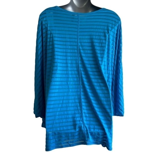 Lane Bryant Delicate Striped Blouse • NWT • Size: 2X (18/20) - Picture 2 of 7